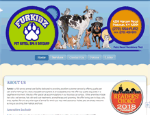 Tablet Screenshot of furkidzhotel.com